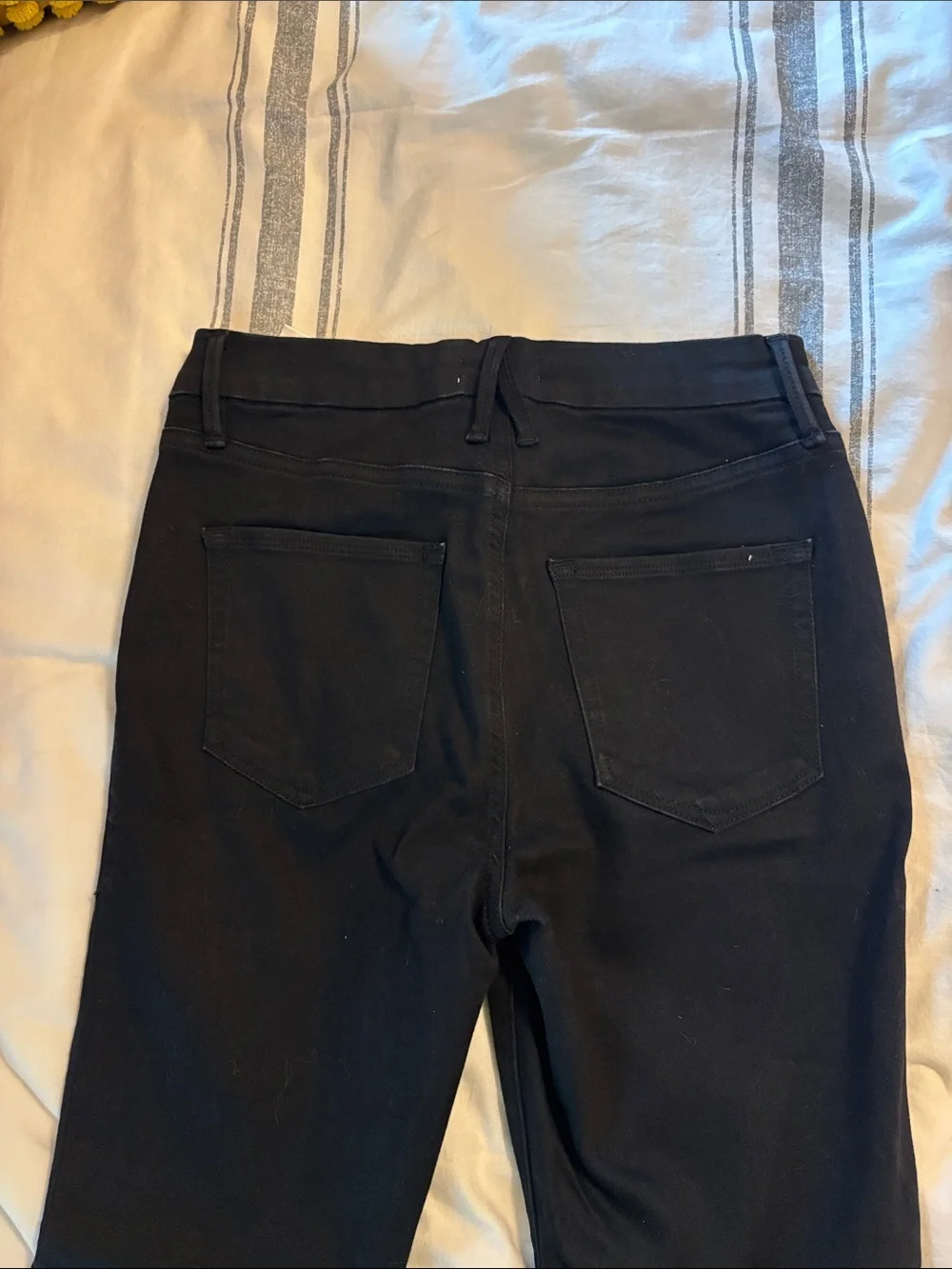 Good American Black Good Legs Skinny High-Rise Jeans 8/29 - Picture 5 of 6